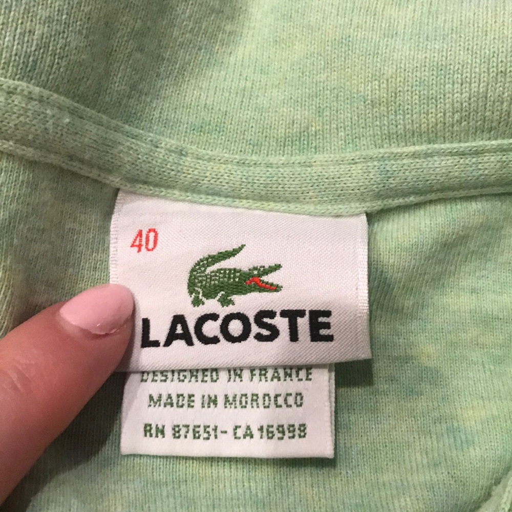 👠bundle of two Lacoste tops - Picture 4 of 6